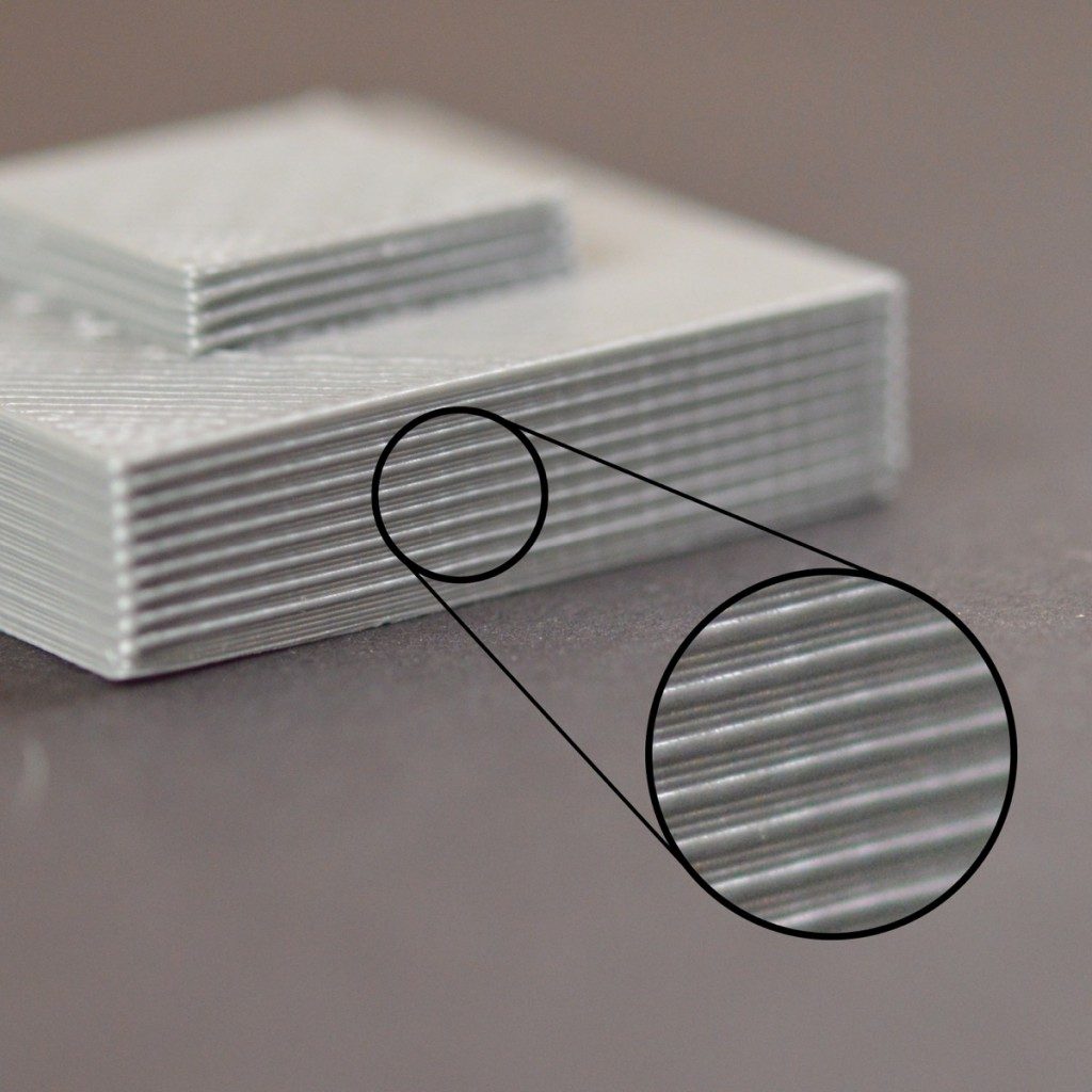 Lines on Side of Print