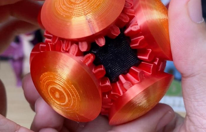 3D Printed Spin Ball