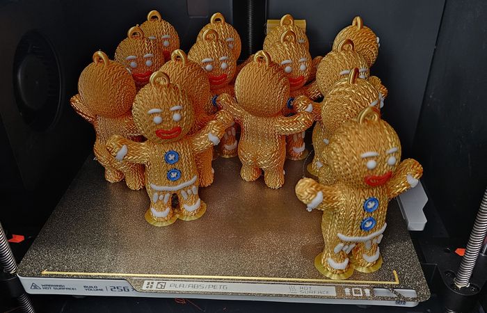 Cool Knitted Gingerbread Man