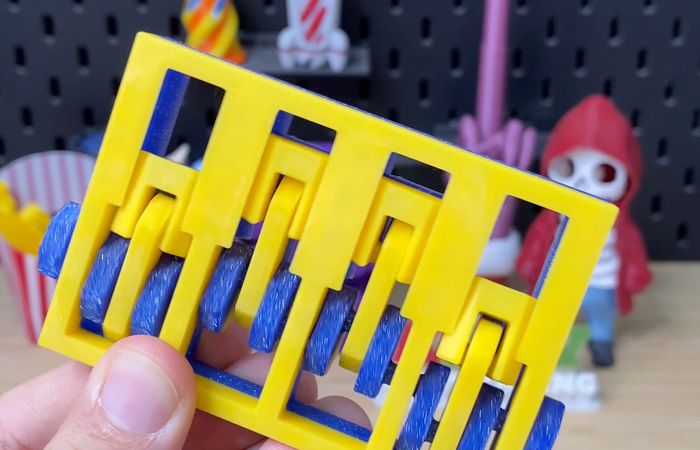 3D Printed Print In Place Engine