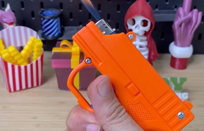 3D Printed Funny Lighter