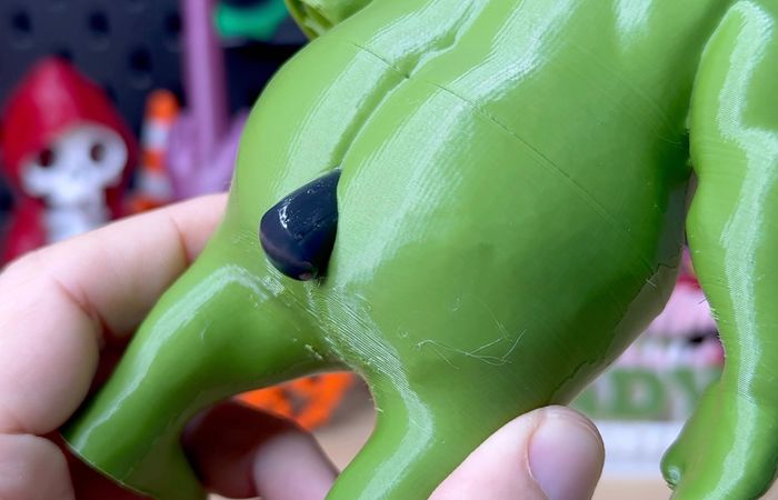 3D Printed Shrek Funny Toothpaste