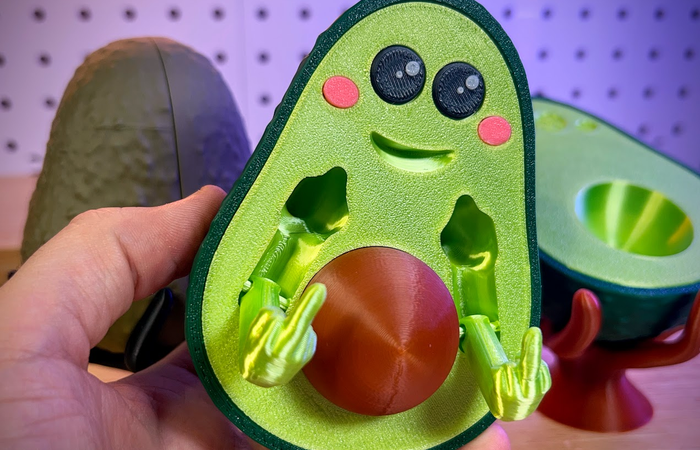 3D Printed Bad Avocado