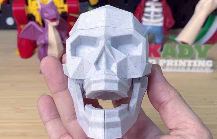 Low Poly Skull Puzzle