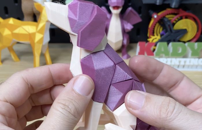  Low Poly Dog Puzzle 