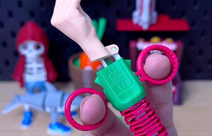 3D Printed Italian Mechanical Gesture