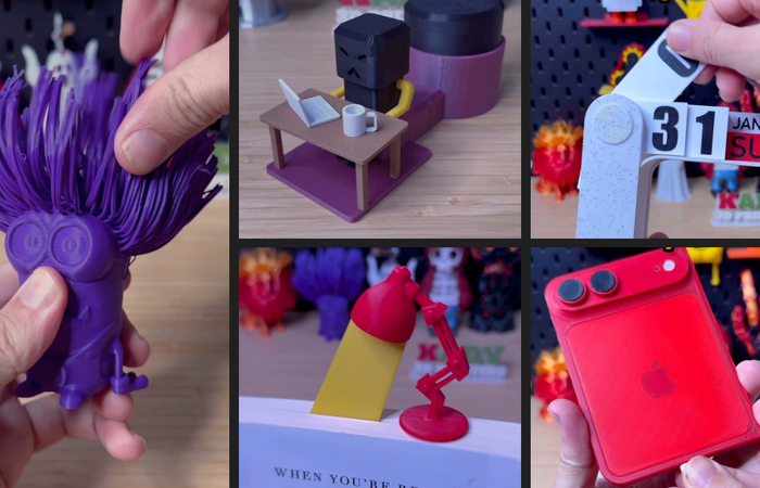 3D Printed Best Cool Things… Which One Wins? - 3D printing collection showcase