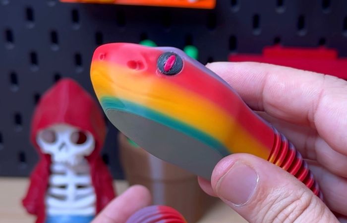 3D Printed Slinky Snake