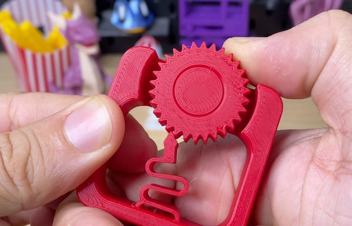 3D Printed Clicky Gear Fidget 