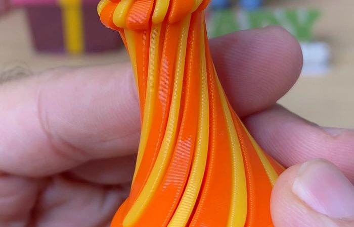 3D Printed Pawn Chess Impossible Passthrough Fidget Toy