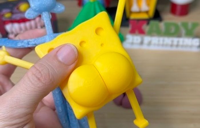 3D Printed SpongeBob Fridge Magnet 