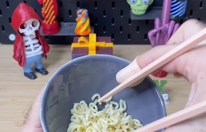 3D Printed Chopstick fingers