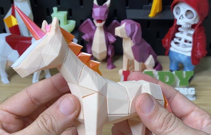  Low Poly Horse and Unicorn Puzzle 