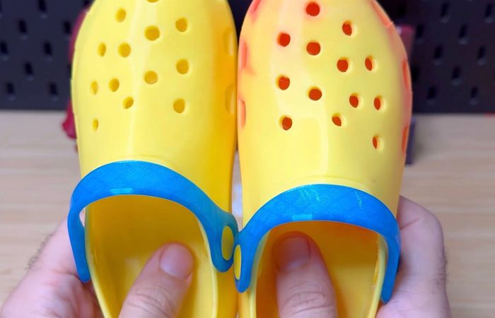 3D Printed Color-Changing Crocs!