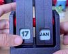 3D Printed “Date Keeper” Perpetual Flip Calendar