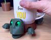 3D Printed Funny Turtle Cup Holder