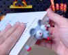 3D Printed Funny Flat Mouse Bookmark