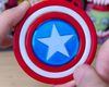 3D Printed Captain America Gyro Fidget Keychain