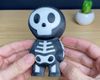  Cute Skull battery holder