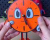 3D Printed Miss Minutes Clock