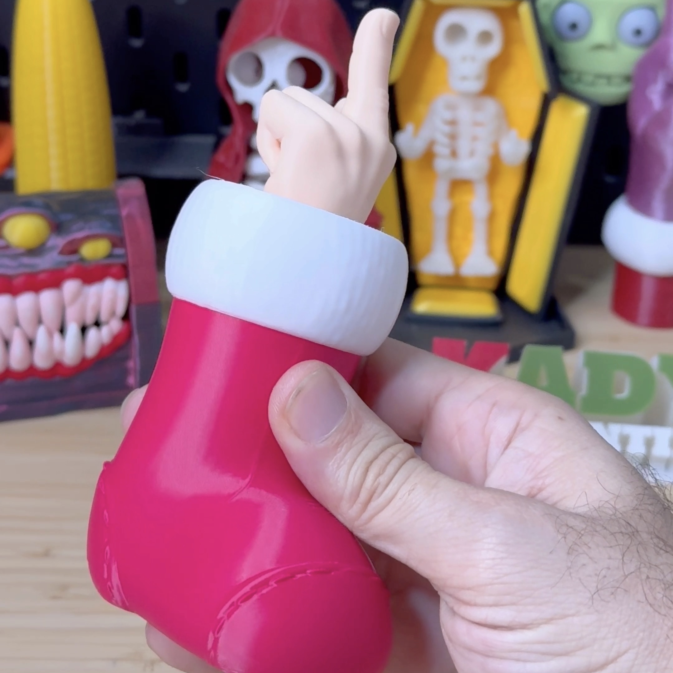 3D Printed Surprise Christmas Stocking