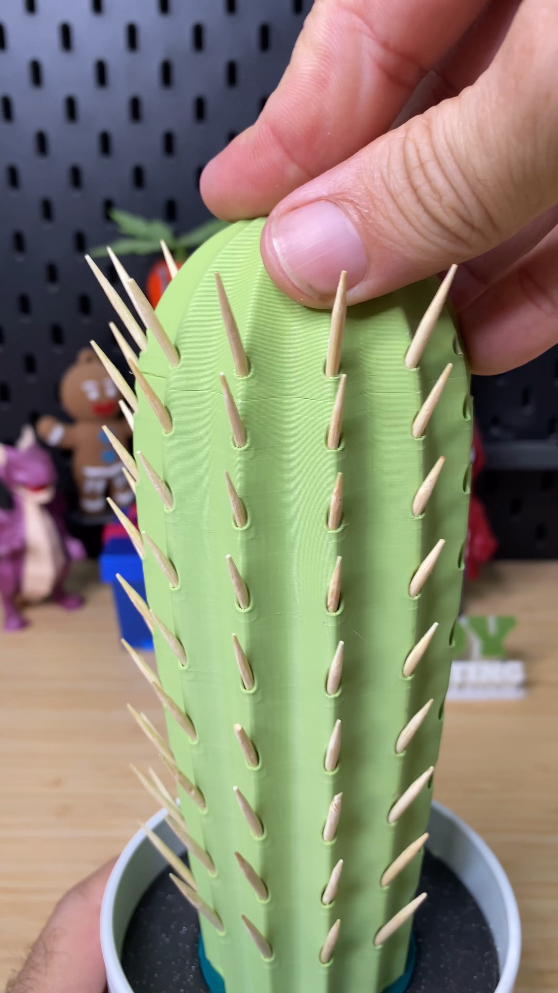 3D Printed Cactus Toothpick Holder