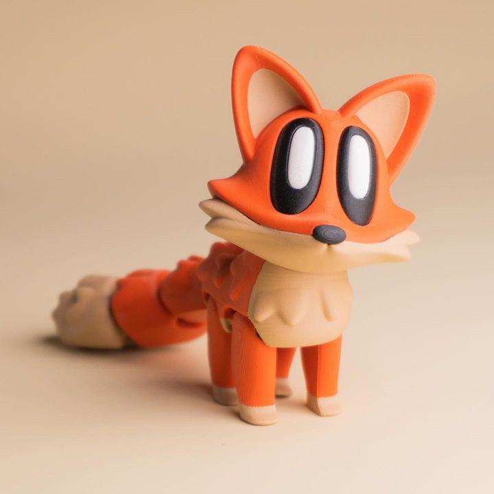 3D Printed Blob Fox