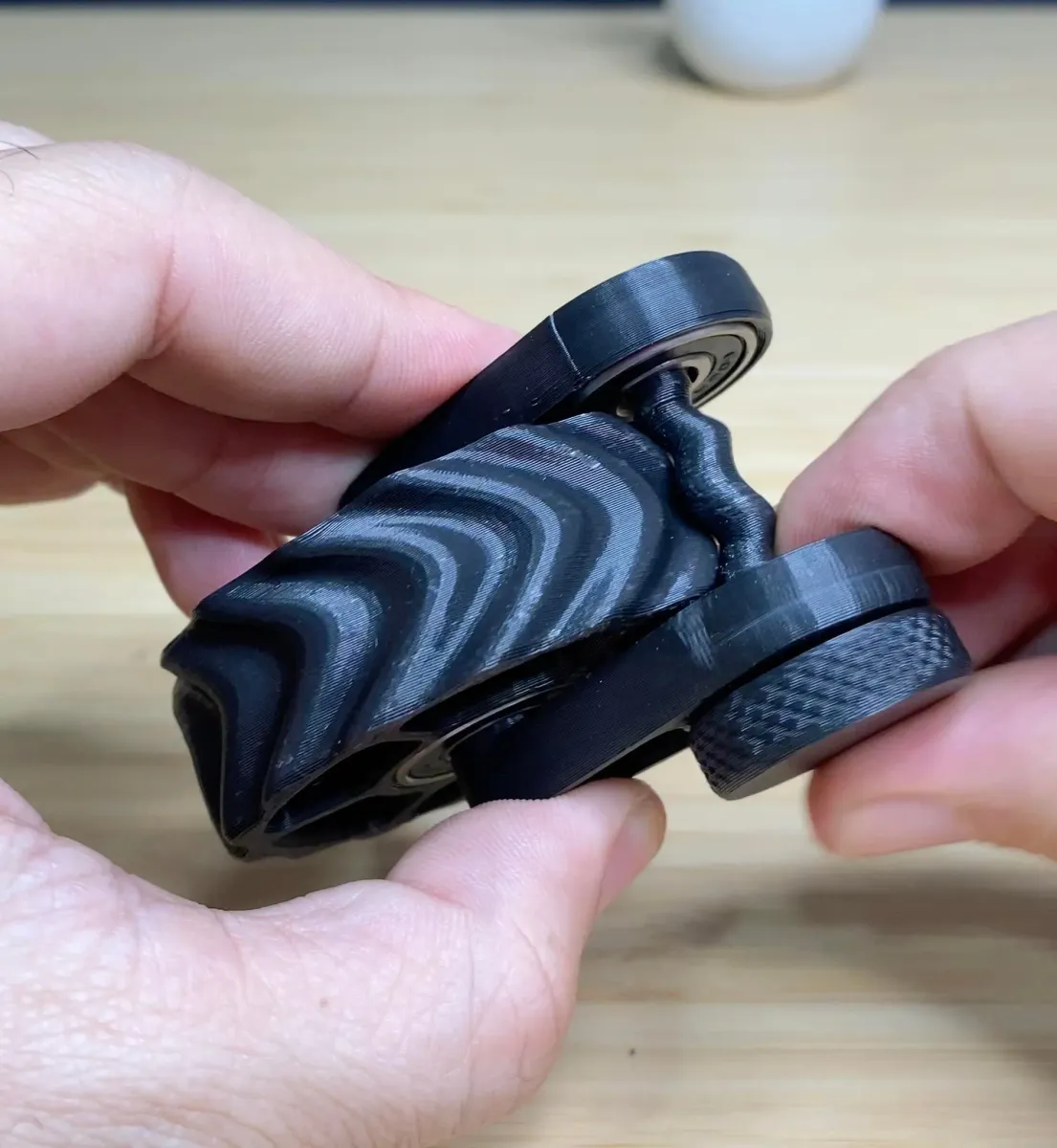 Herringbone Eccentric cycloidal fidget model