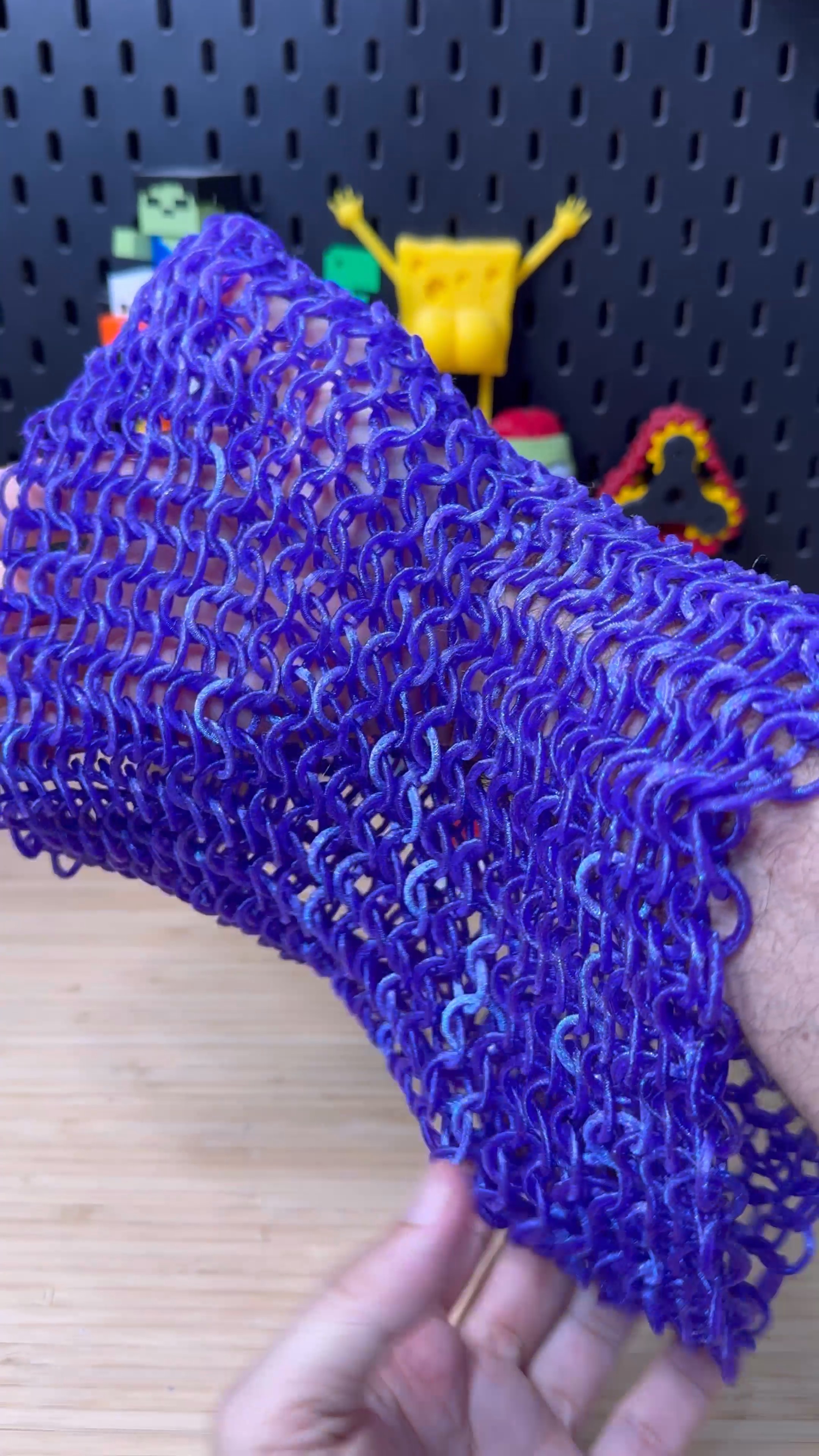 3D Printed Chainmail Sleeve STL file