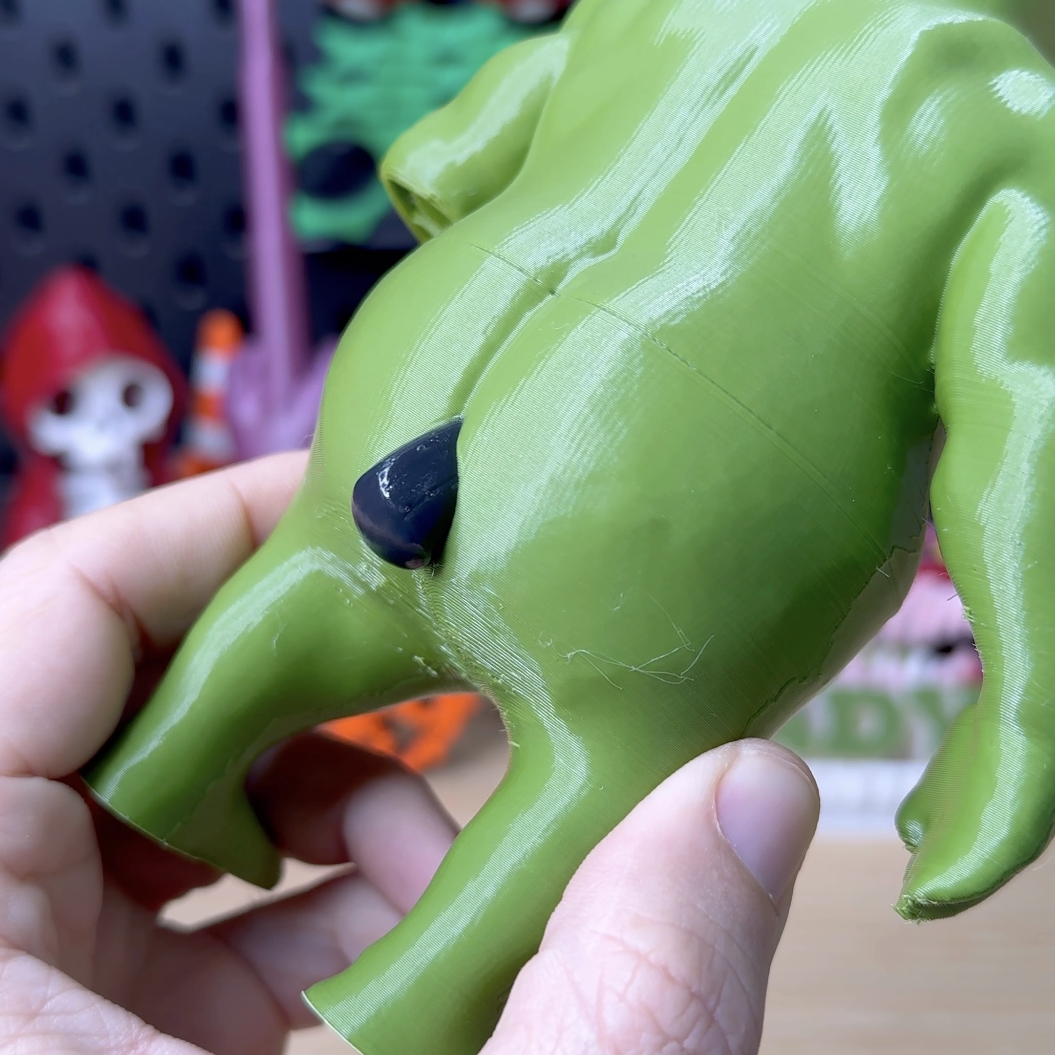 3D Printed Shrek Funny Toothpaste