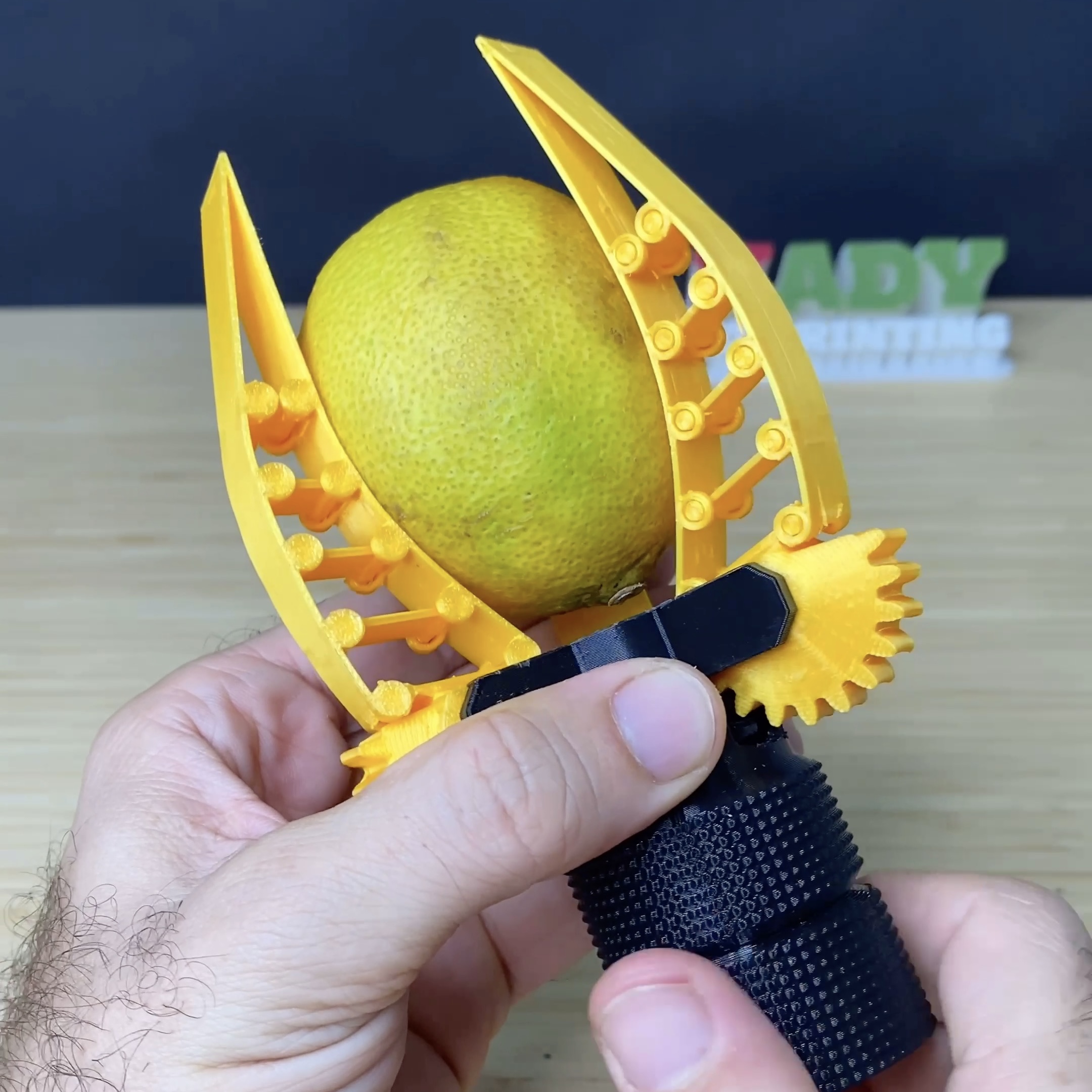 3D Printed Flexible Gripper STL file
