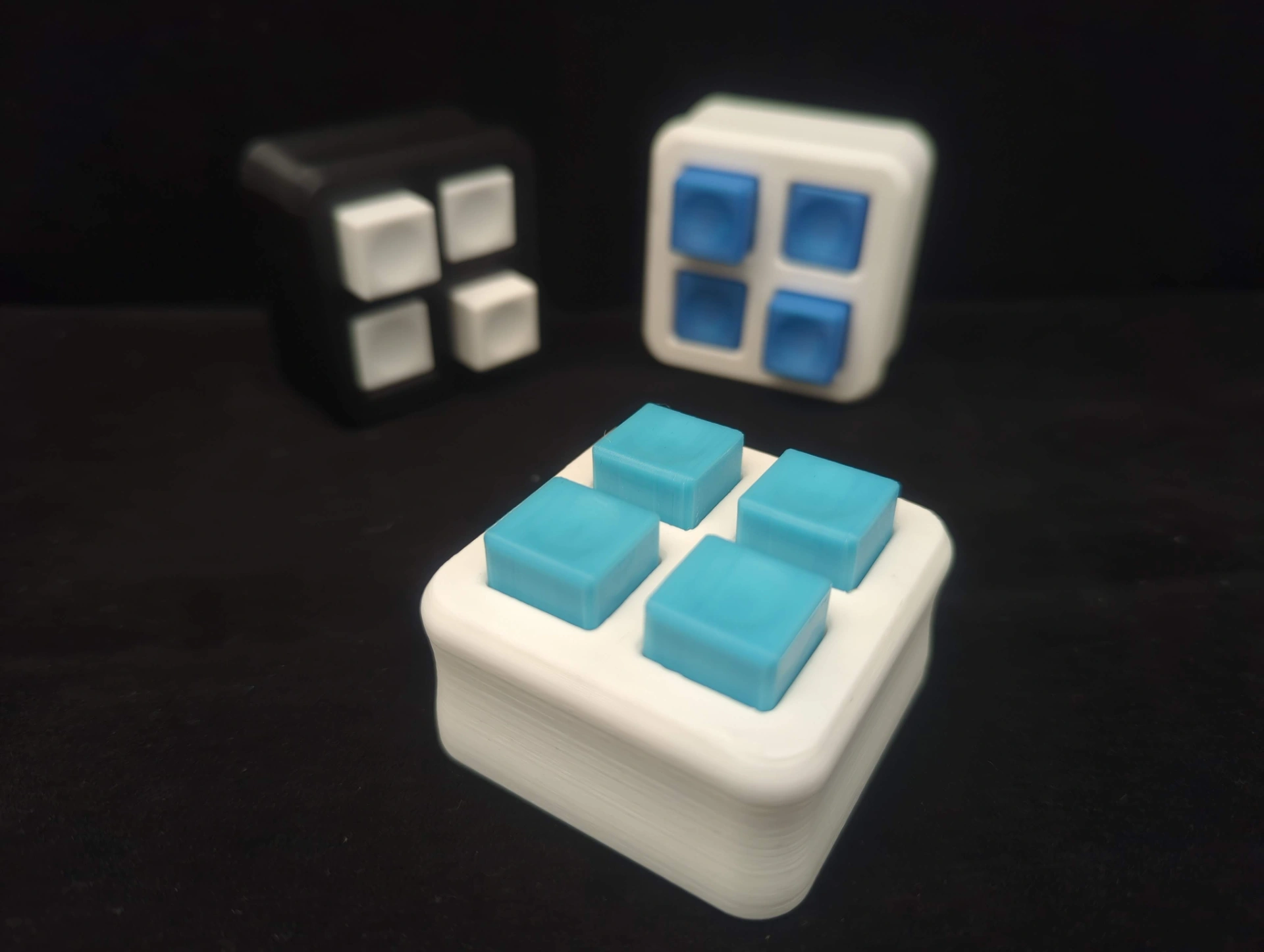 Quad Toggle Fidget Toy