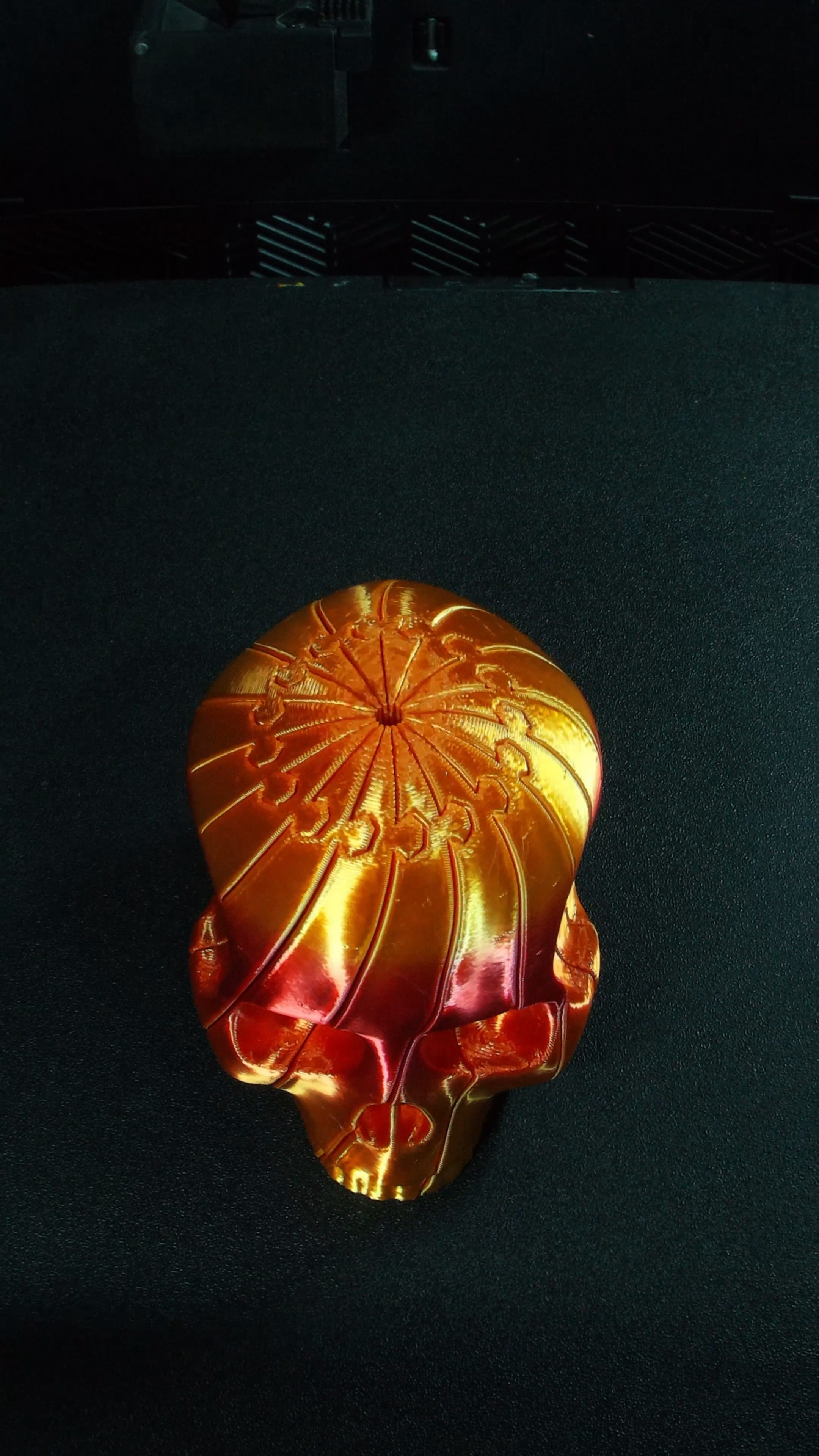 3D Printed Twist Skull Fidget