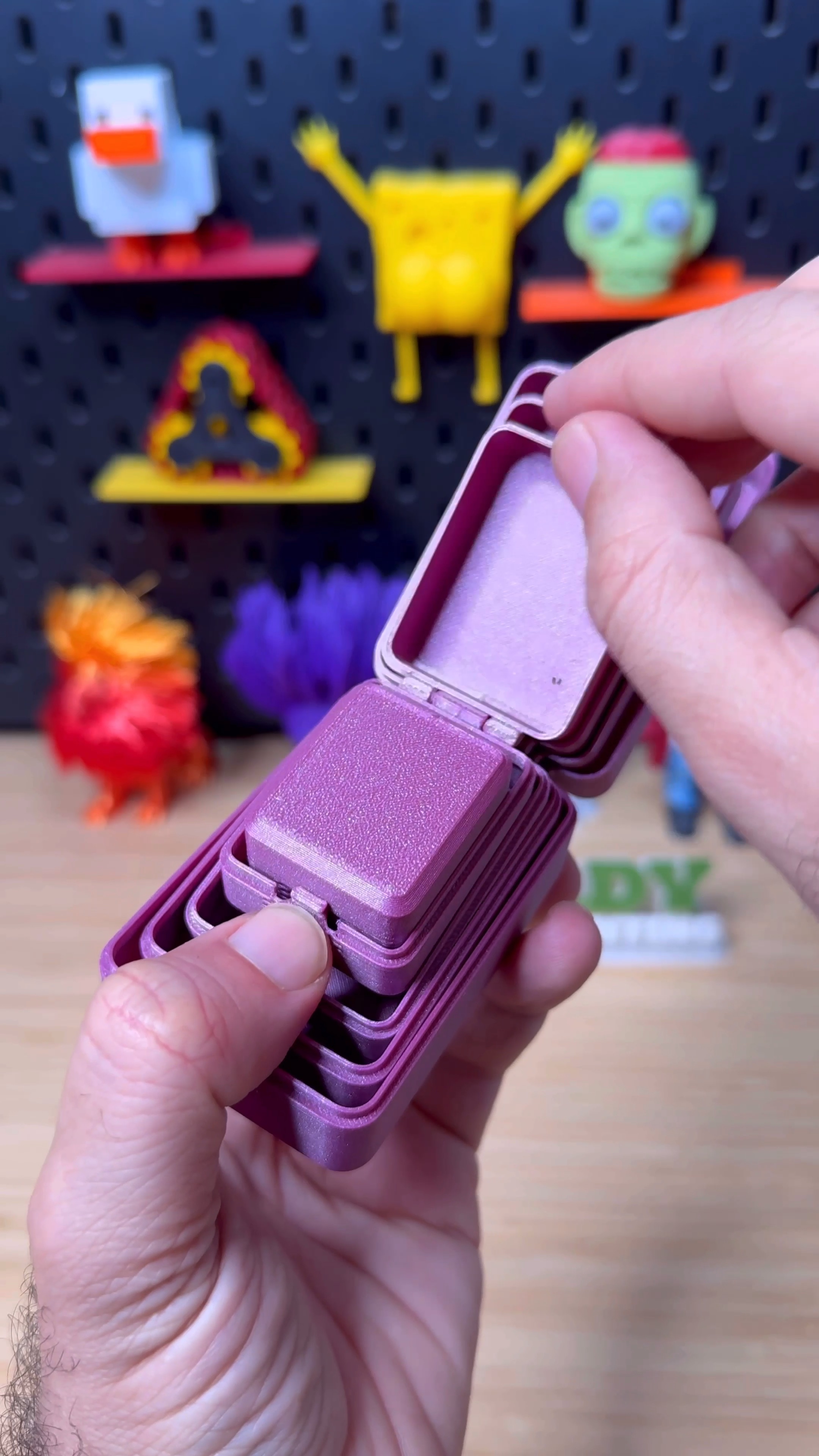 3D Printed Boxes Inside Boxes