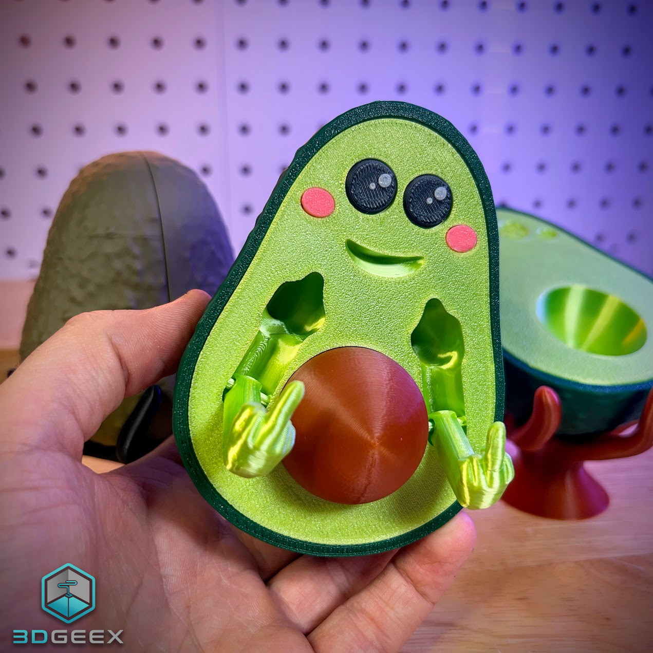 3D Printed Bad Avocado