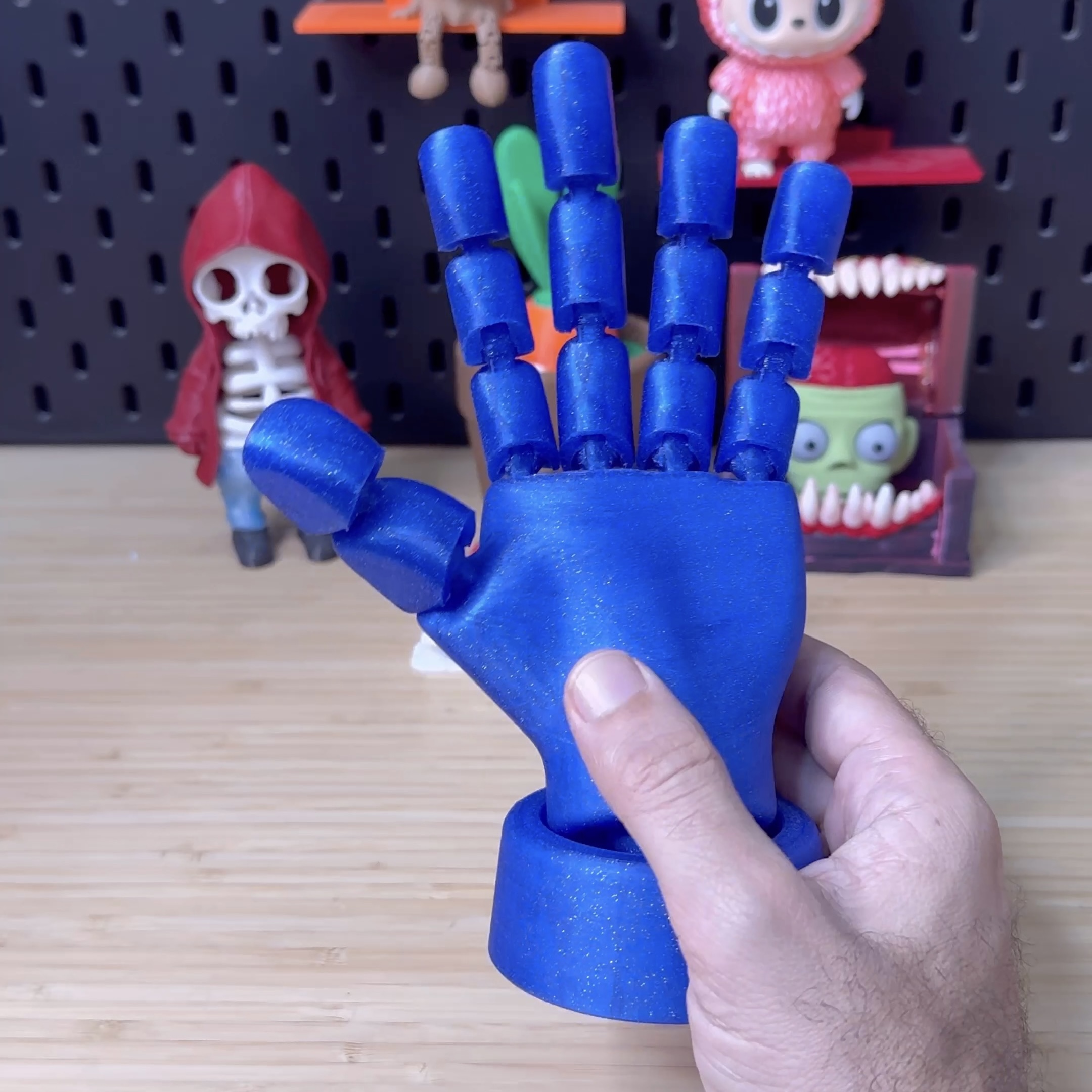 3D Printed Articulated Hand STL file