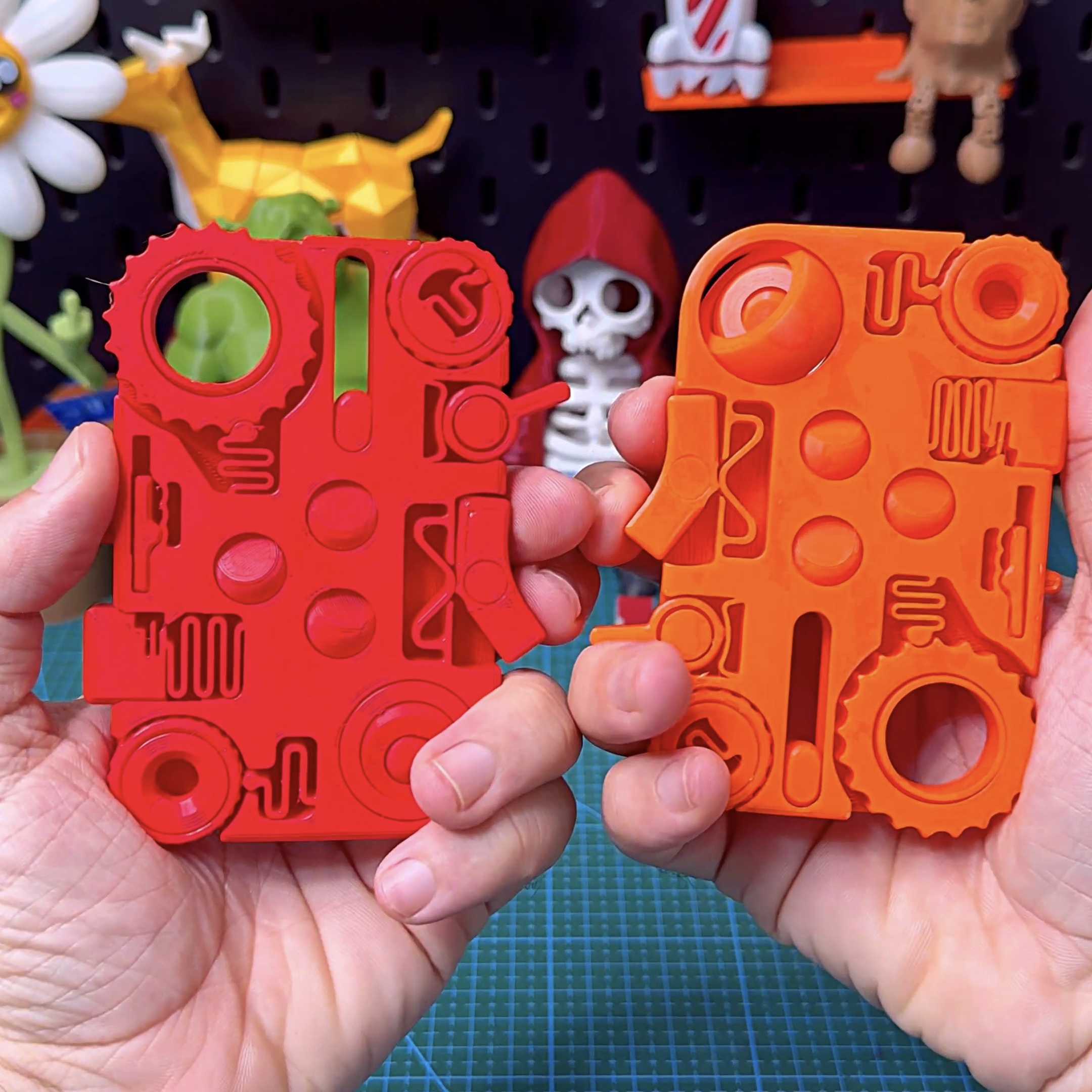 3D Printed Twelve-in-One Fidget Collection