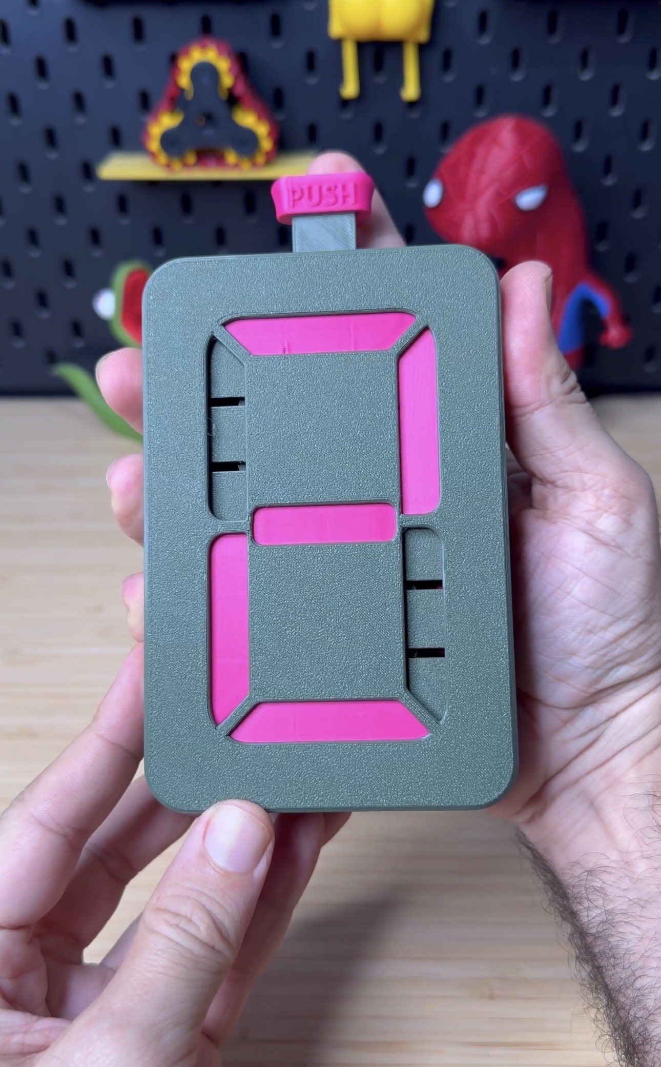 3D Printed 7-Segment Counter  | Tiny Display, Big Brain!
