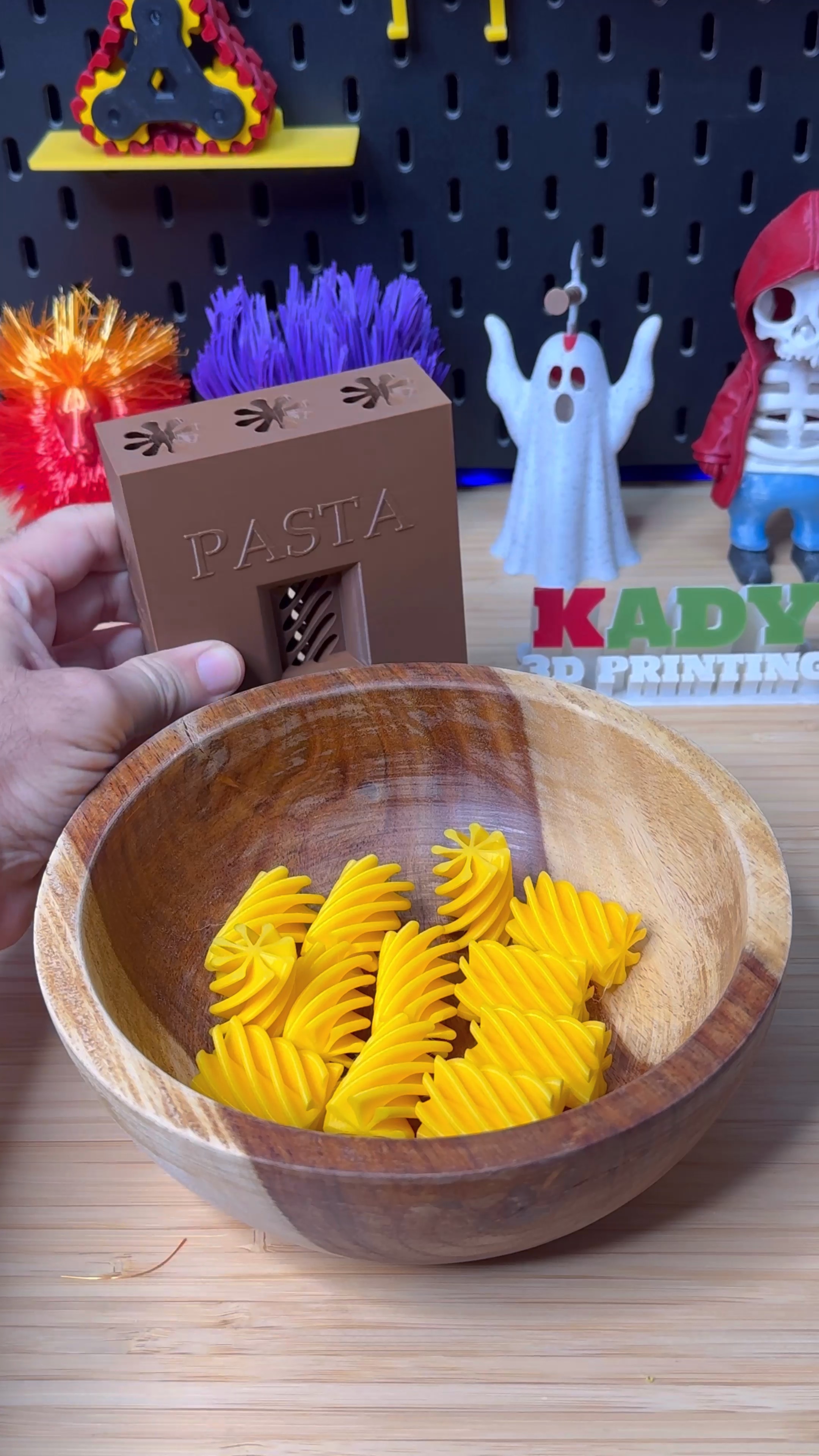3D Printed Pasta Playset