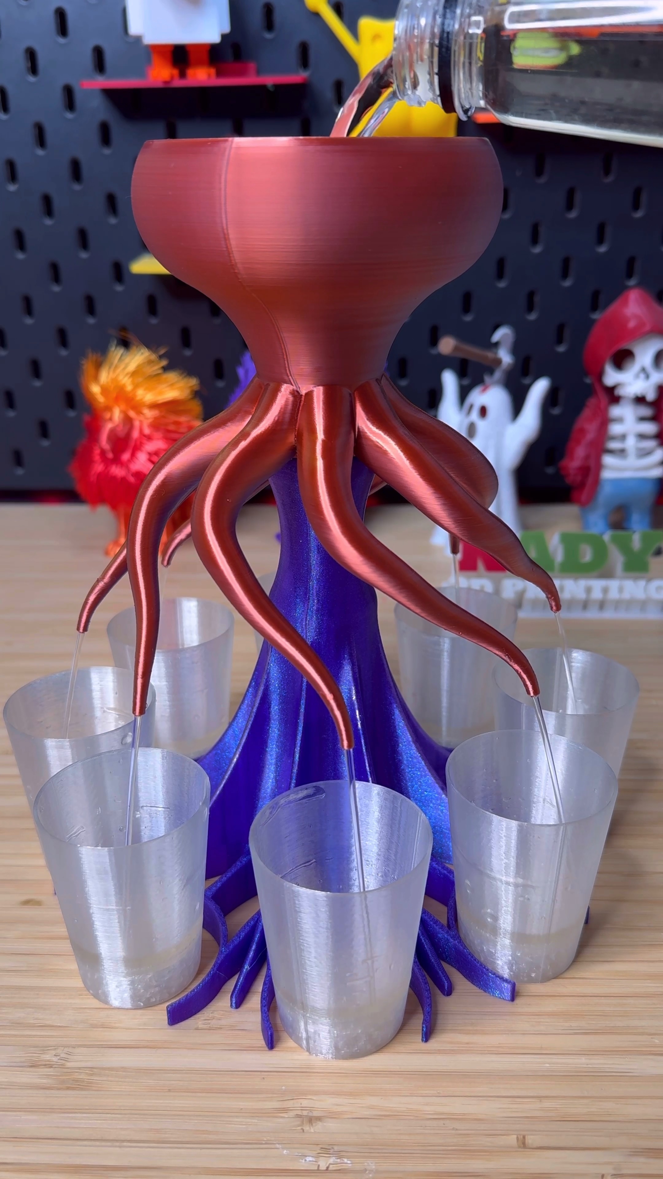 3D Printed Octashot – Eight-Shot Dispenser