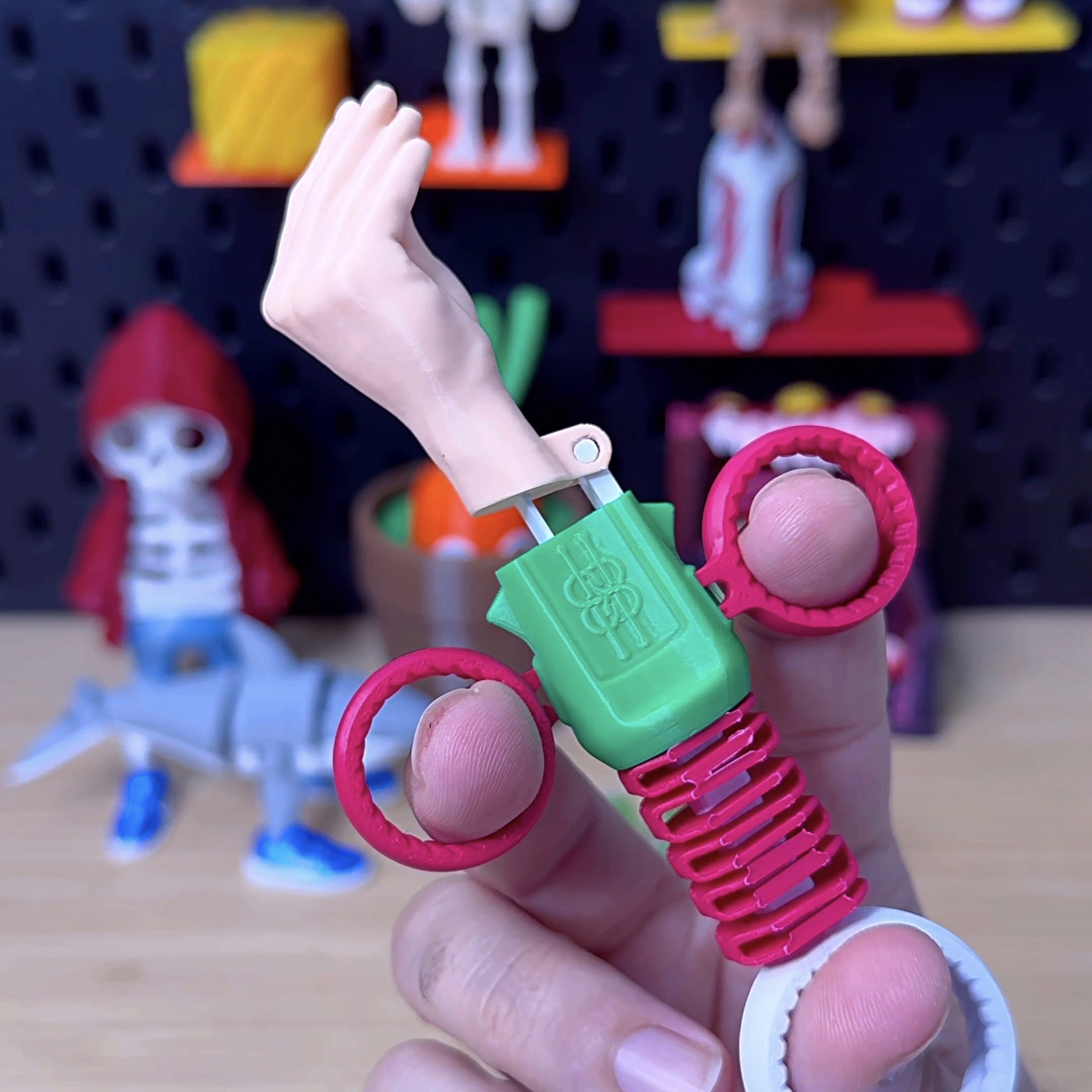 3D Printed Italian Mechanical Gesture STL file