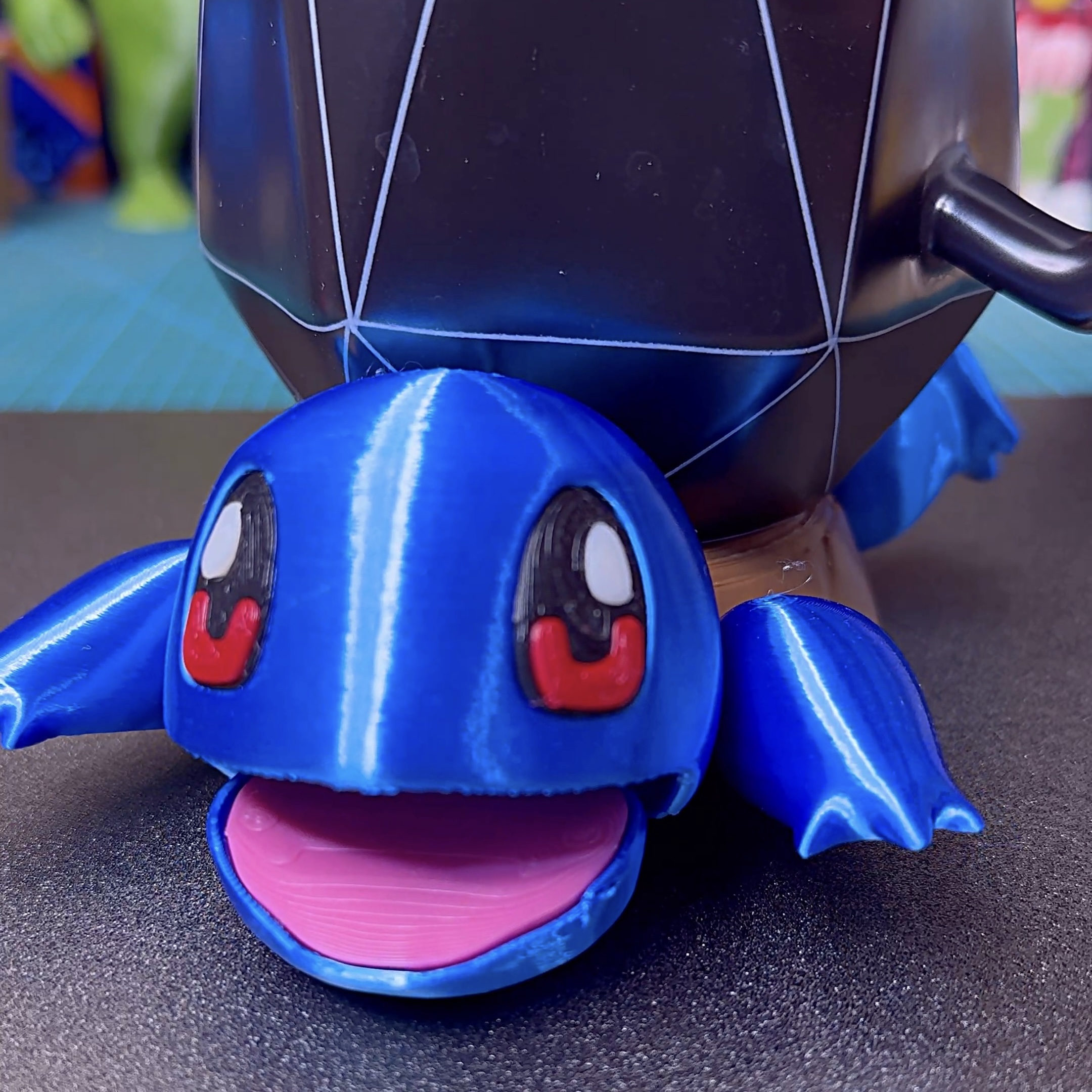 3D Printed Funny Squirtle Coaster STL file