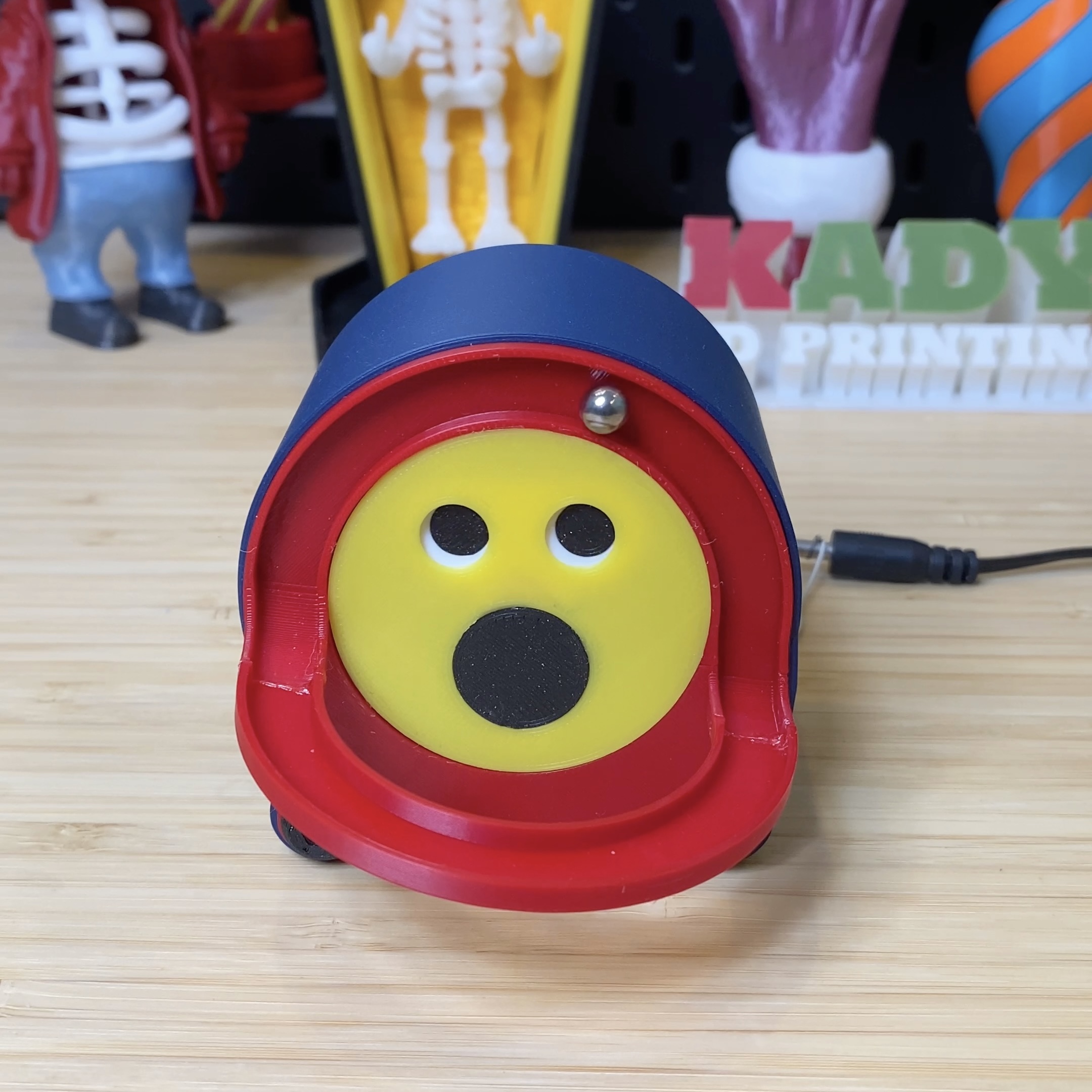 3D Printed Marblevator, Emoji STL file