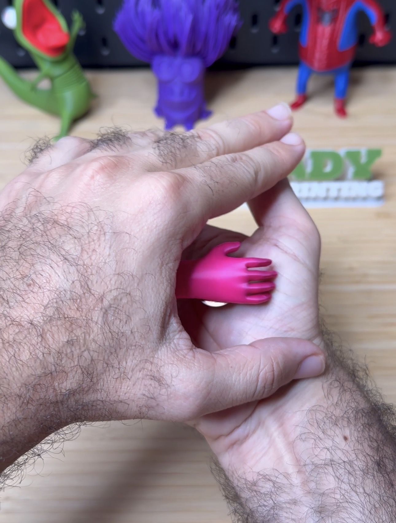 3D Printed Little Hand Magic Trick