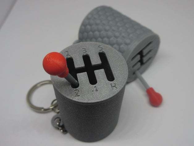 Gearshift Keychain V2