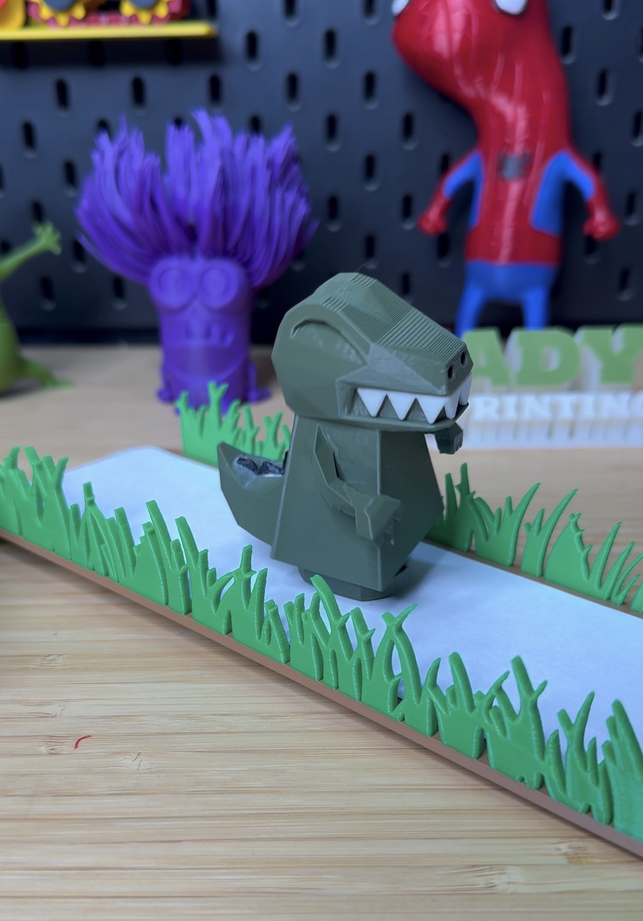 3D Printed Low Poly T-Rex – The Ramp Walker