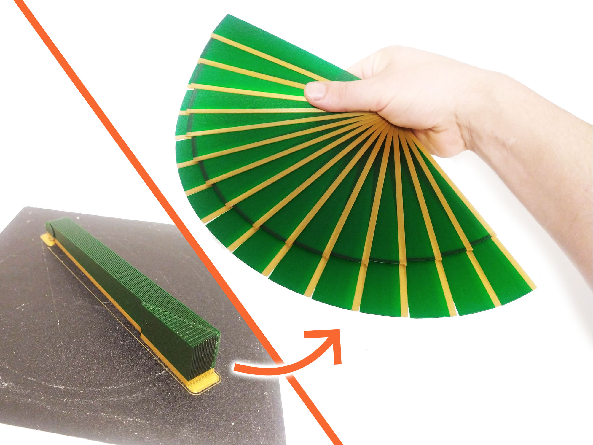 3D Printed Collapsible Hand Fan