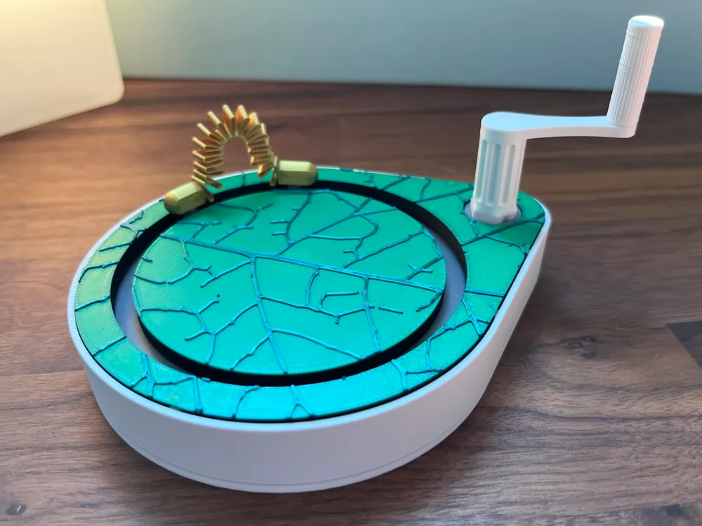 3D Printed Inchworm Caterpillar Automaton