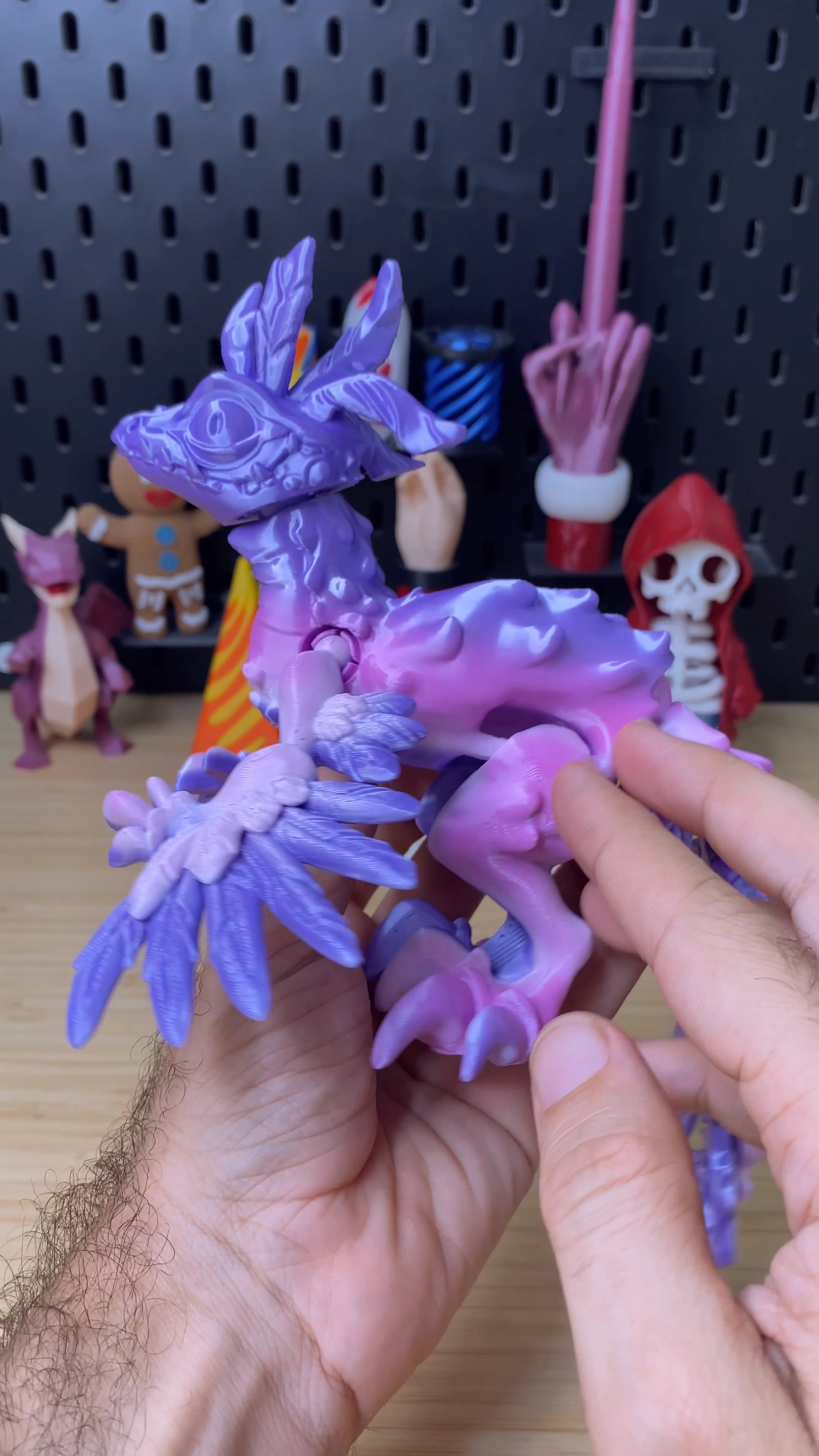 3D Printed Twisty Raptor