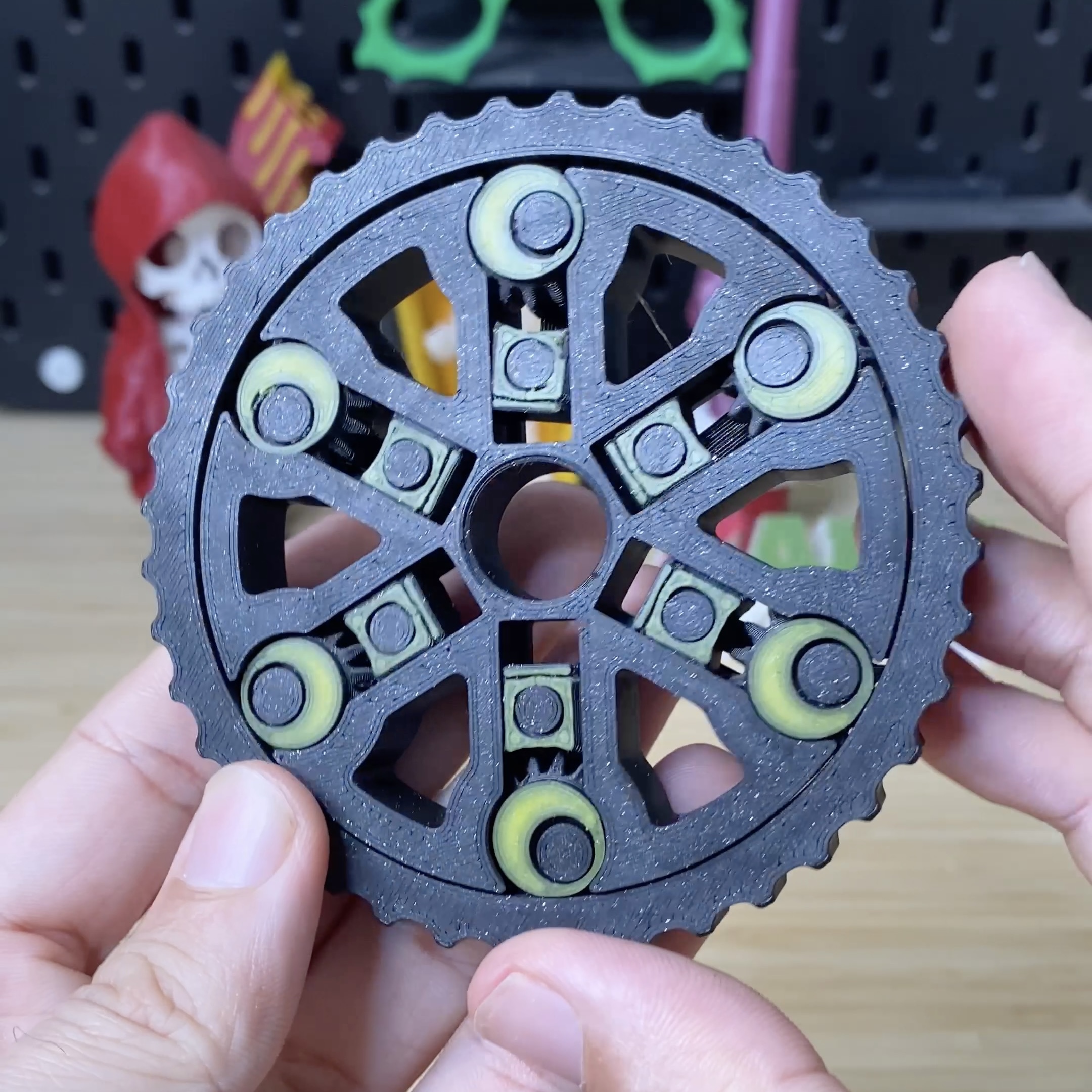 3D Printed Piston Spinner